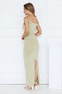 EVenz - HelloMolly - Into My Cart Off Shoulder Maxi Dress Sage - Image 4_39A5546_1736149224_daf05512-715f-4bd4.jpg
