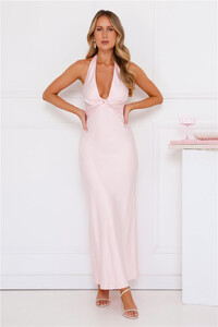 EVenz - HelloMolly - Opulent Style Halter Satin Maxi Dress Pink - Image 1_050924_20409_1727948633.jpg