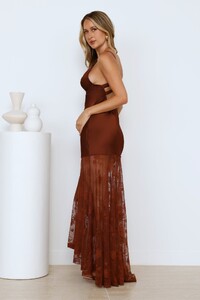 EVenz - HelloMolly - Pose For Me Lace Satin Maxi Dress Brown - Image 4_39A7054_1738810730_b53b4c7a-3c6d-4d23.jpg
