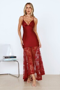 EVenz - HelloMolly - Pose For Me Lace Satin Maxi Dress Burgundy - Image 1_39A7984_1738815036_d48d3c64-85ae-4162.jpg