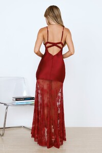 EVenz - HelloMolly - Pose For Me Lace Satin Maxi Dress Burgundy - Image 6_39A7985_1738815036_7ee7ee73-18cf-40f3.jpg
