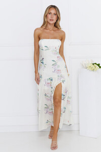 EVenz - HelloMolly - Sunset Whispers Strapless Maxi Dress Cream - Image 3_HelloMolly_Eccom_12.12.24_1537_1737447348.jpg