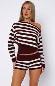 EVenz - WFox - Everything To Everybody Booty Shorts Burgundy Stripe_Wmj754VQ.jpg