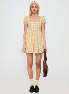 AylaF - PrPolly - Cartmel Puff Sleeve Mini Dress Multi-6 - 6-Model-Ayla-Us2.jpg