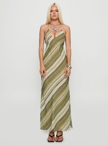AylaF - PrPolly - Esmira Halter Maxi Dress Green Stripe-6 - 6-Model-Ayla-Us2.jpg