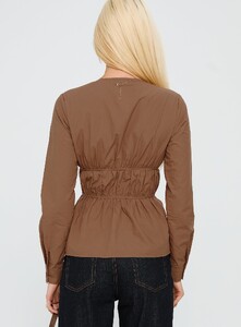 AylaF - PrPolly - Every Page Long Sleeve Tie Detail Top Brown-7 - 4-Model-Ayla-Us2.jpg