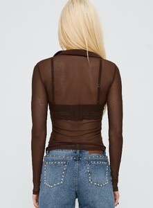 AylaF - PrPolly - Prioritise Sheer Long Sleeve Top Brown-5 - 4-Model-Ayla-Us2.jpg