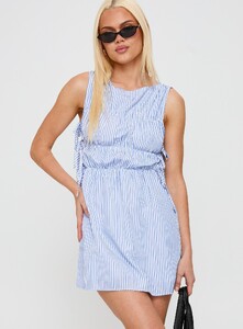AylaF - PrPolly - Priscille Shirred Mini Dress Blue Stripe-8 - 1-Model-Ayla-Us2.jpg