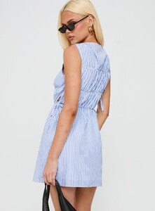 AylaF - PrPolly - Priscille Shirred Mini Dress Blue Stripe-8 - 4-Model-Ayla-Us2.jpg