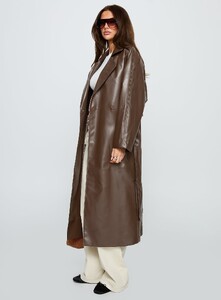 BHamilton - PrPolly - Dime A Dozen Faux Leather Trench Coat Brown-7 - 3-Model-Brittany-Us4.jpg