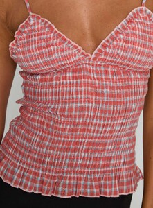 EAyalon - PrPolly - A Girl So Pretty Ruched Top Red Gingham-7 - 5-Model-Ella-Us2.jpg