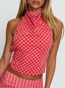 EAyalon - PrPolly - Scenic Route High Neck Top Red Check-8 - 5-Model-Ella-Us2.jpg