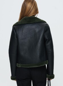 EZecevic - PrPolly - Phaidra Faux Leather Jacket Black-6 - 4-Model-Elise-Us2.jpg