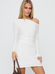 KianaF - PrPolly - Crescent Long Sleeve Mini Dress White-7 - 1-Model-Kiana-Us2.jpg
