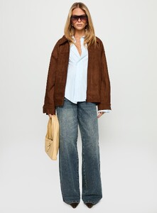 KianaF - PrPolly - Goldsmith Faux Suede Bomber Jacket Brown-8 - 2-Model-Kiana-Us2.jpg