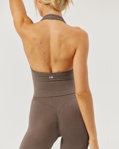 Kiana Flanet - CSB - Seamless Halter Cropped Tank _ Chocolate Chip_HALTERTANK_CHOCOLATECHIP_SEAMLESSLEGGINGS_CHOCOLATECHIP2.jpg