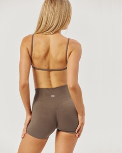 Kiana Flanet - CSB - Seamless Invisible Scrunch Shorts 4' _ Chocolate Chip_MICROCROP_CHOCOLATECHIP_SEAMLESSLEGGINGS_CHOCOLATECHIP4_1.jpg
