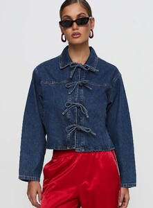 MelitaS - PrPolly - Good On You Bow Detail Jacket Blue Denim-8 - 1-Model-Melita-Us4_97b8e71f-7d9c-40e9.jpg