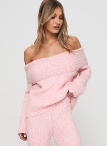 MelitaS - PrPolly - Icicle Off Shoulder Knit Sweater Pink-7 - 1-Model-Melita-Us4_8949298f-5b96-472b-8f51-49fb7e16f2fb.jpg
