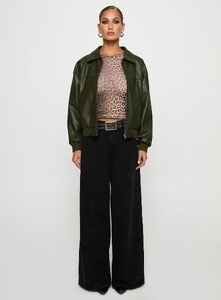 MelitaS - PrPolly - Uncover Faux Leather Bomber Jacket Dark Gree-8 - 6-Model-Melita-Us4_856690b3-7183-46c9-900f-23c97571c62f.jpg
