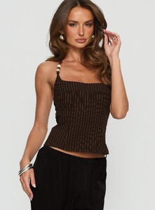 NSole - PrPolly - Cherise Bead Detail Top Brown Pinstripe-7 - 1-Model-Nat-Us2_D3d58cfb-D271-4579.jpg