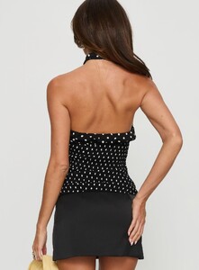 NSole - PrPolly - Jullie Scarf Detail Shirred Top Black Polka-8 - 4-Model-Nat-Us2_F7048dae-Da35-403d.jpg