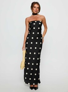 NSole - PrPolly - Madilaine Strapless Scarf Maxi Dress Black-9 - 2-Model-Nat-Us2_9a1b2ae5-Dacd-44ab.jpg