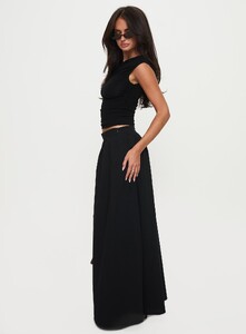 NSole - PrPolly - Rennata Gathered Mid Rise Maxi Skirt Black-11 - 3-Model-Nat-Us2_92c634af-A500-4041.jpg