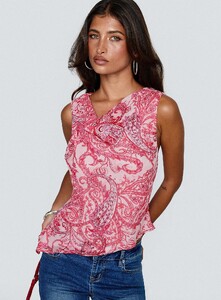 SAsici - PrPolly - Blame The Rain Cowl Neck Top Pink Paisley-8 - 0-Model-Selina-Us2.jpg