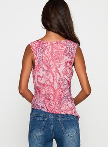 SAsici - PrPolly - Blame The Rain Cowl Neck Top Pink Paisley-8 - 4-Model-Selina-Us2.jpg