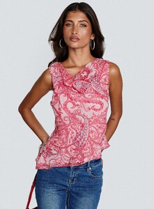 SAsici - PrPolly - Blame The Rain Cowl Neck Top Pink Paisley-8 - 7-Model-Selina-Us2.jpg