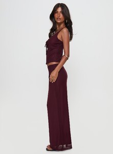 SAsici - PrPolly - Reiko Lace Trim Tie Front Maxi Set Burgundy-7 - 3-Model-Selina-Us2.jpg
