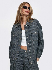 SaskiaJ - PrPolly - Actually Invested Jacket Denim Stripe-9 - 0-Model-Saskia-Us2.jpg