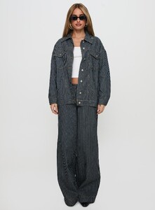 SaskiaJ - PrPolly - Actually Invested Low Rise Pants Denim Strip-10 - 6-Model-Saskia-Us2.jpg