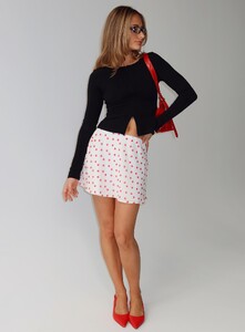 SaskiaJ - PrPolly - Dapple Bias Mini Skirt White _ Red Polka-8 - 0-Model-Saskia-Us2.jpg