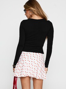 SaskiaJ - PrPolly - Dapple Bias Mini Skirt White _ Red Polka-8 - 4-Model-Saskia-Us2.jpg