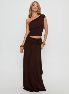 SaskiaJ - PrPolly - Full Orbit Shirred Maxi Skirt Chocolate Brow-8 - 1-Model-Saskia-Us2.jpg