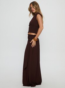 SaskiaJ - PrPolly - Full Orbit Shirred Maxi Skirt Chocolate Brow-8 - 3-Model-Saskia-Us2.jpg