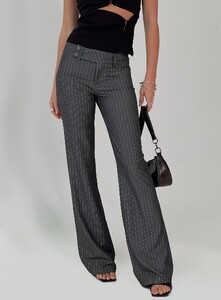 SaskiaJ - PrPolly - Kinkirk Flared Pants Grey Pinstripe-8 - 0-Model-Saskia-Us2.jpg