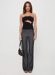 SaskiaJ - PrPolly - Kinkirk Flared Pants Grey Pinstripe-8 - 6-Model-Saskia-Us2.jpg