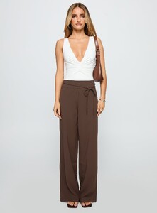 SaskiaJ - PrPolly - Rush Hours Pants Chocolate-7 - 6-Model-Saskia-Us2.jpg