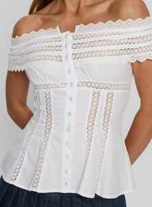 SaskiaJ - PrPolly - Stately Off Shoulder Lace Trim Top White-8 - 5-Model-Saskia-Us2.jpg