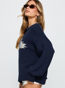 SaskiaJ - PrPolly - Swan Lake Love Knit Sweater Navy-7 - 3-Model-Saskia-Us2.jpg