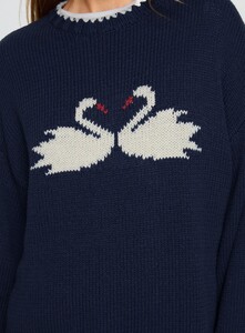 SaskiaJ - PrPolly - Swan Lake Love Knit Sweater Navy-7 - 5-Model-Saskia-Us2.jpg