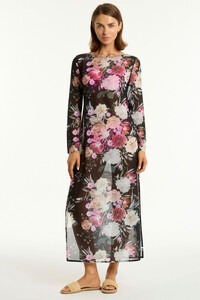 Stas - SLevel - Belle Mesh Long Dress in .jpg