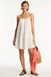 Stas - SLevel - Sunset Short Sundress - Sunset White - Sea Level Australia.jpg
