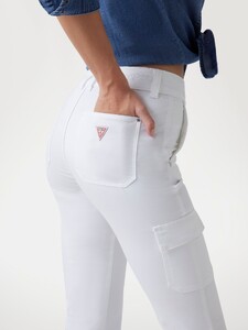 GAuthie - Guess - Stretch satin Kori cargo pants Women-5 - W5GA1BW93CL-G011-ALT3.jpg