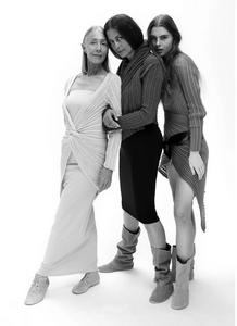 Ioanna Kourbela Cardigan Wrap Top Verdigris Made in Greece.png