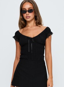 ParisG - PrPolly - Ahead Of Myself Off Shoulder Bodysuit Black-9 - 1-Model-Paris-Us2.jpg