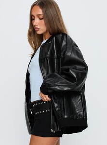 ParisG - PrPolly - Believe It Faux Leather Bomber Jacket Black-8 - 3-Model-Paris-Us2.jpg